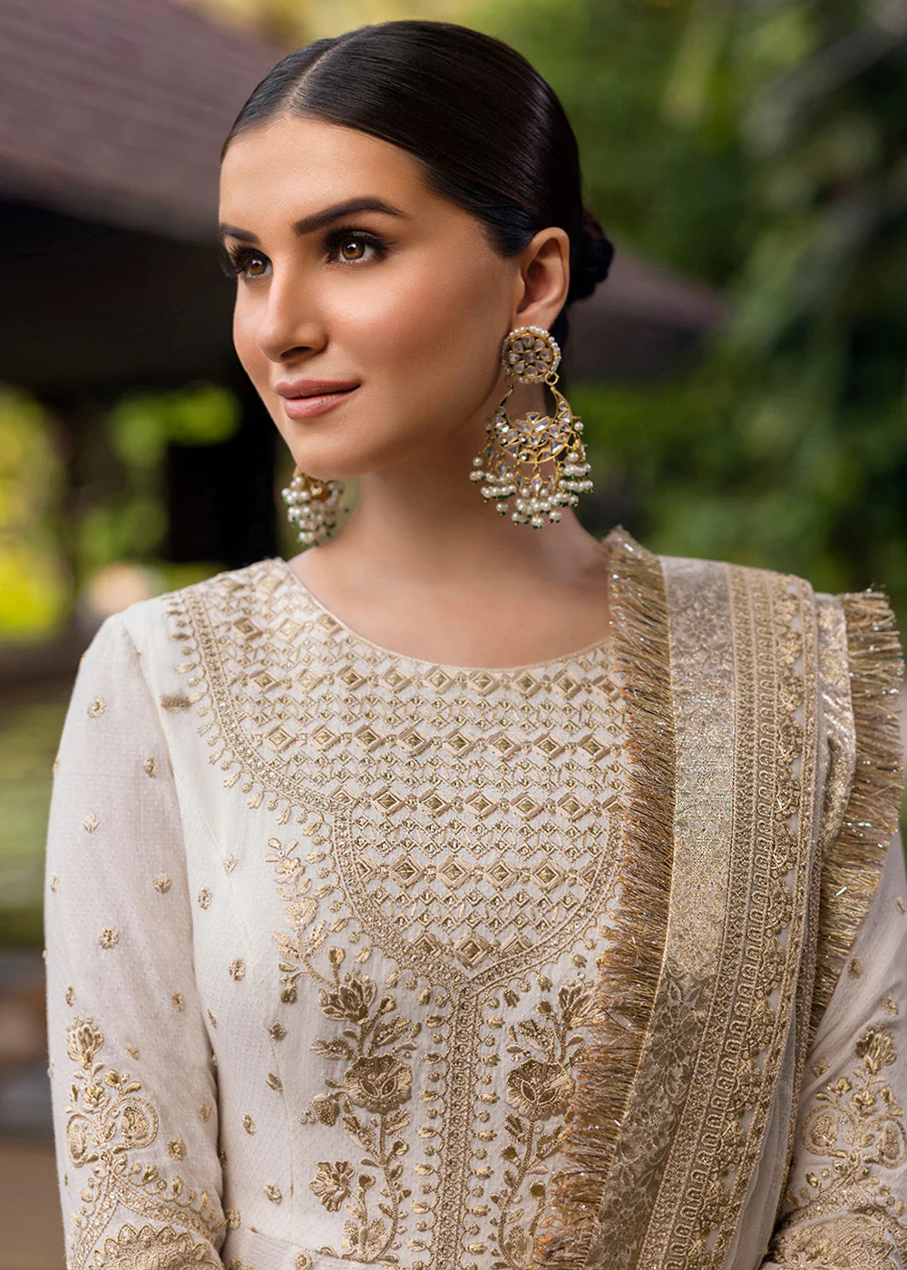 Zinnia Unstitched Luxury Lawn '25 by Faiza Saqlain | Lily - Image 4